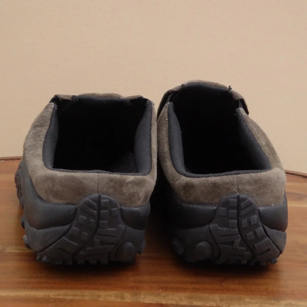 Merrell Mens Jungle Slide Moc Slip On Shoes Brown Suede 13